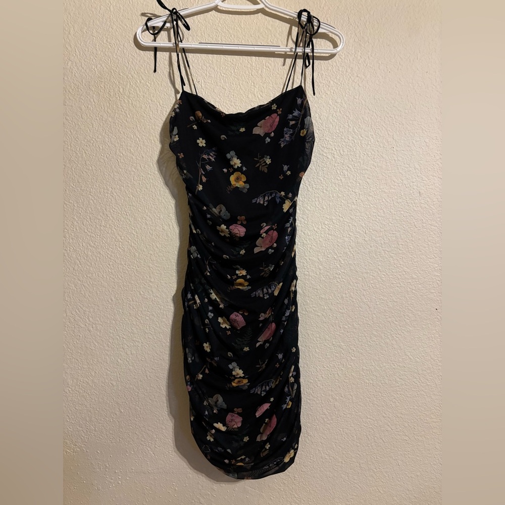 Aritzia Sunday Best Navy Caruso Dress View 4